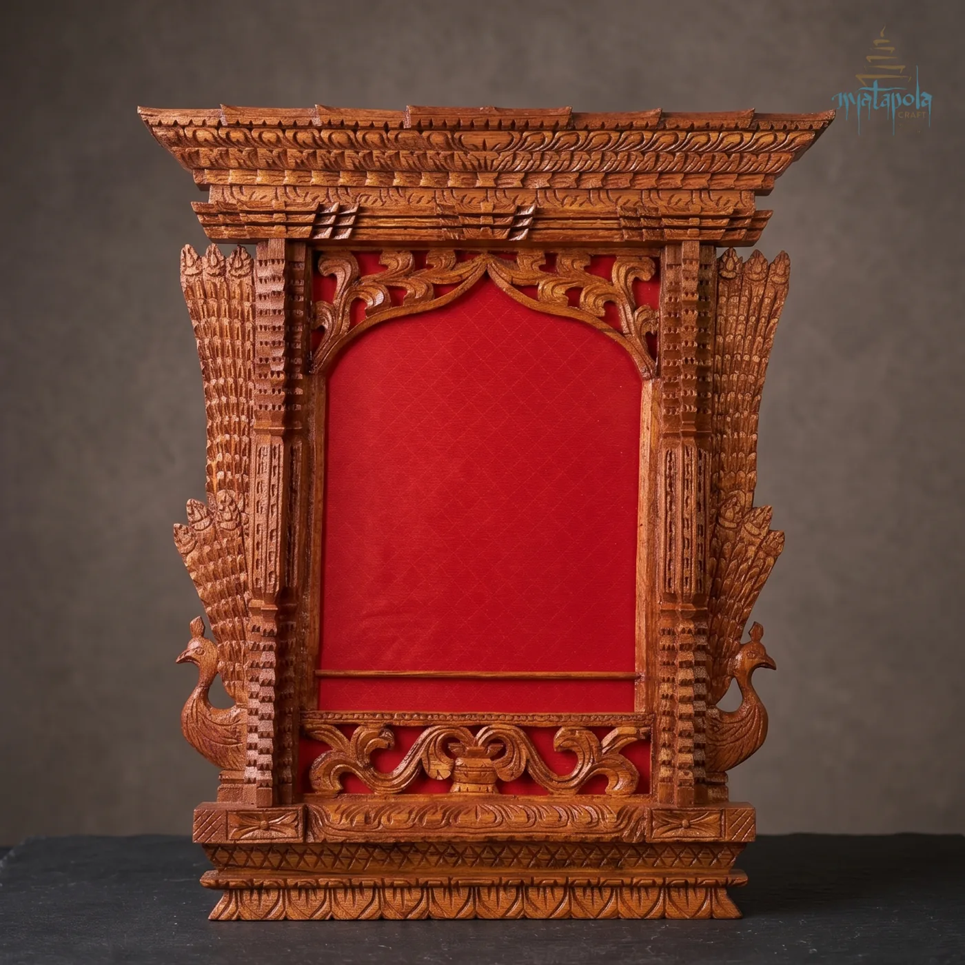 A3 Peacock Frame