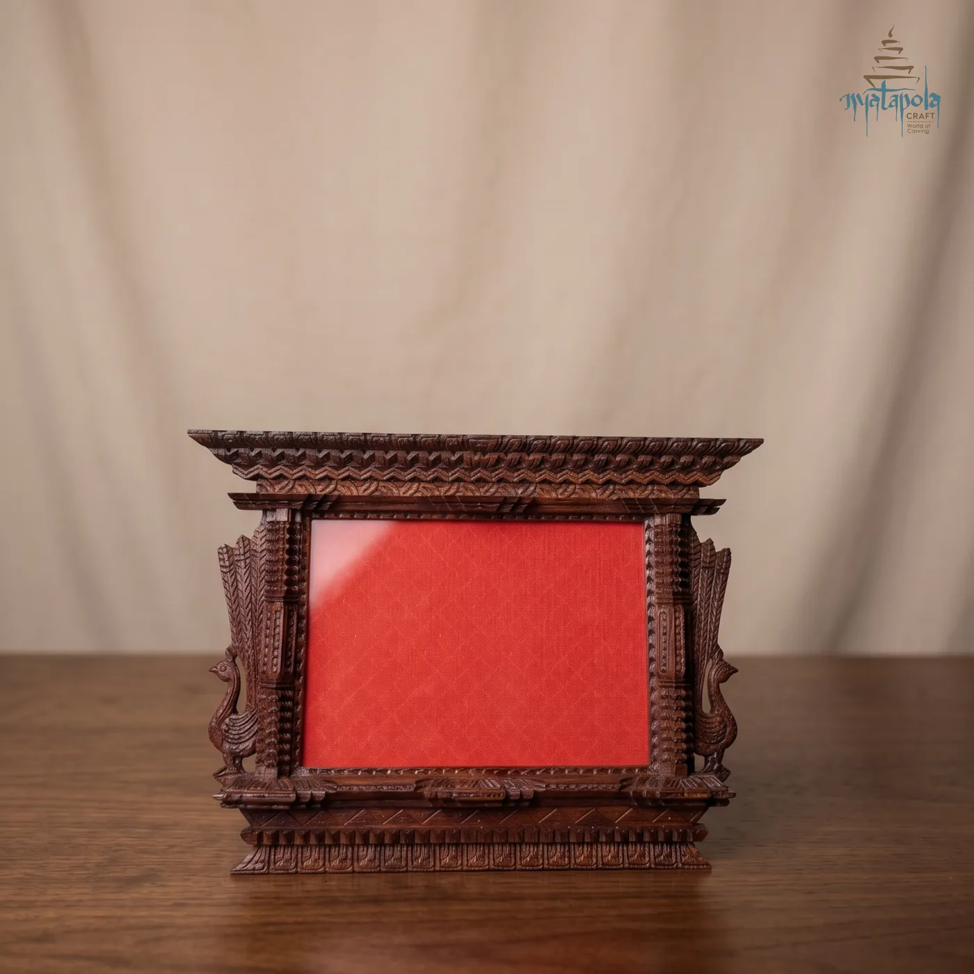 A4 Peacock Frame
