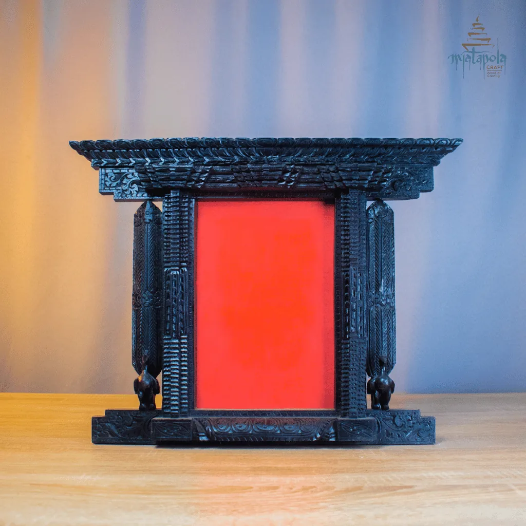 A4 Peacock Frame (H)