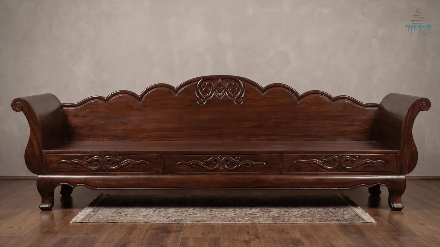 Wooden Sofa