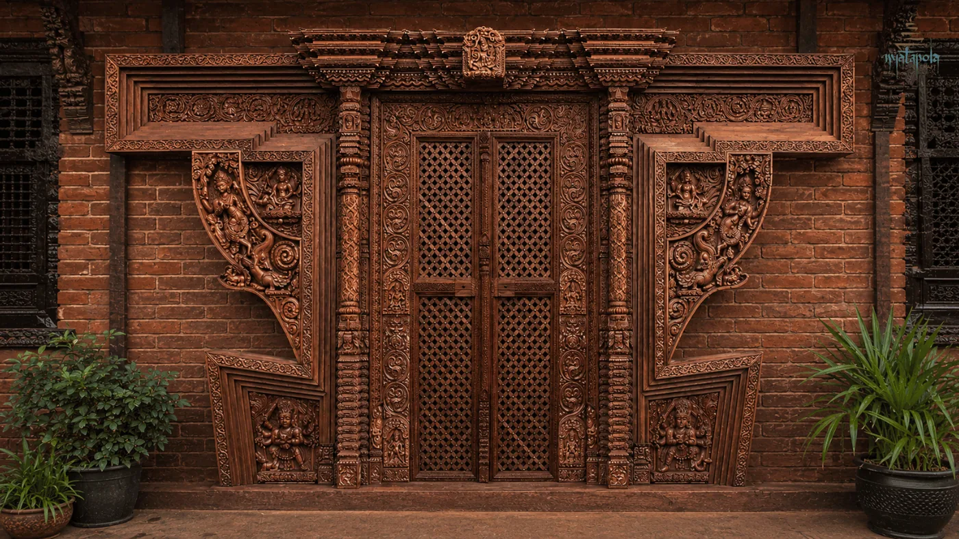 Grand Newari Door