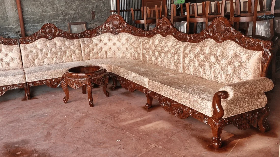 Custom carved furniture