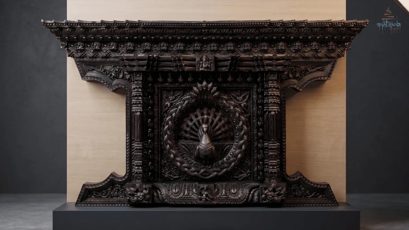 Outdoor Peacock Window