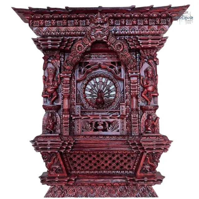 Sha-jyaal carved window