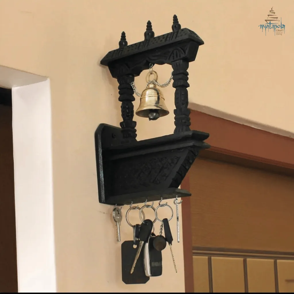 A carved piece in a customer’s space